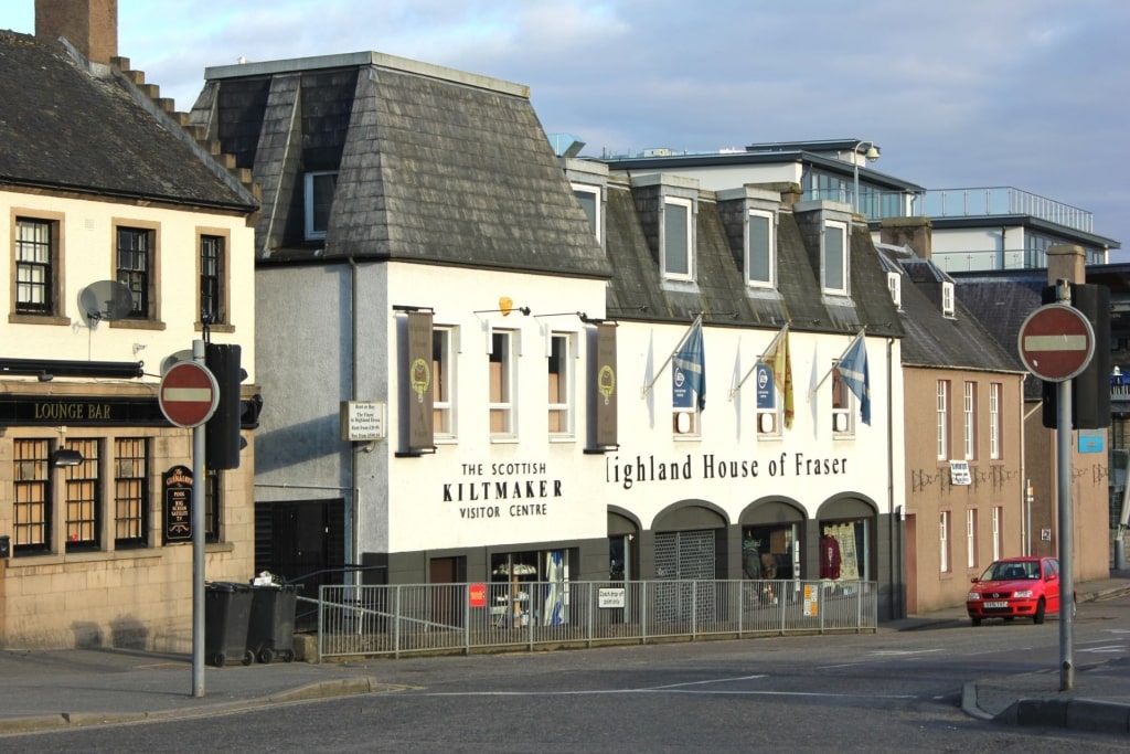 Iconic Scottish Kiltmaker Visitor Center in Inverness