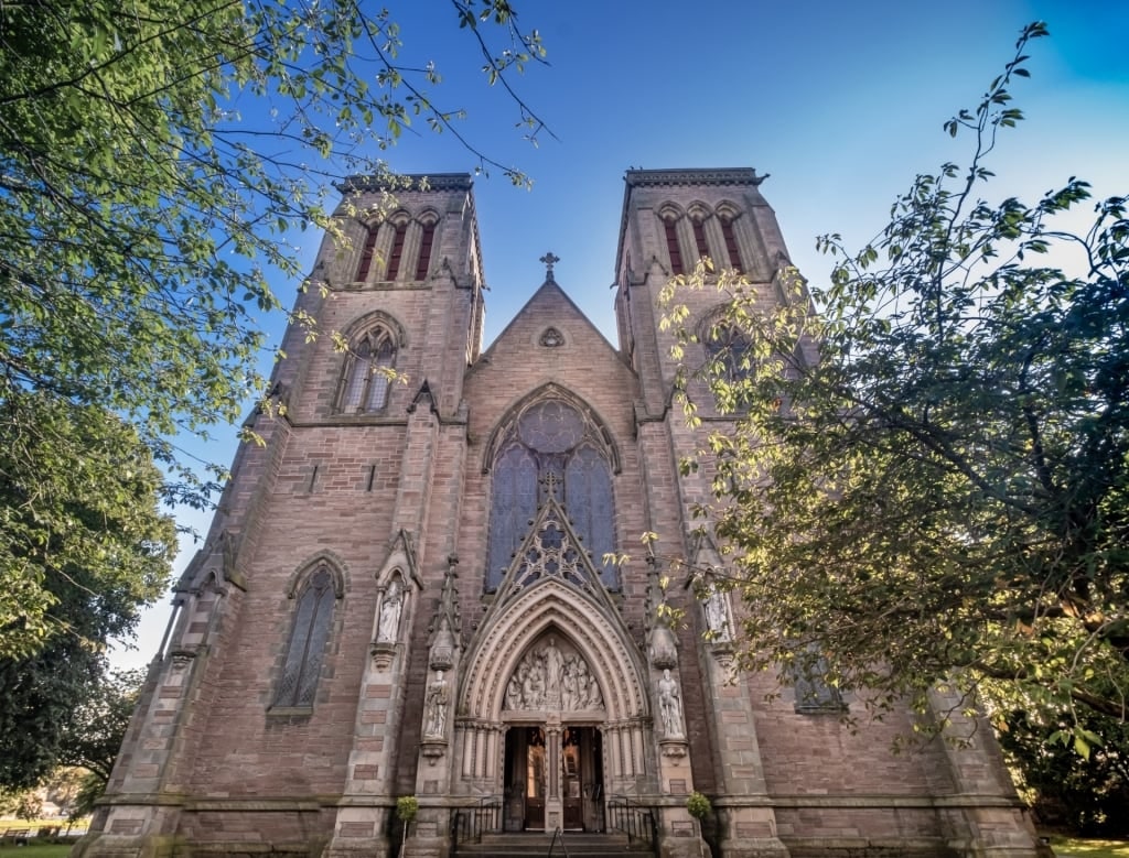 Beautiful architecture of St. Andrew’s Cathedral