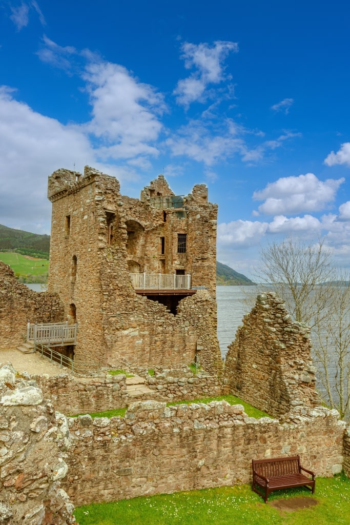 Ruins of Grant Tower, Urquhart Castle