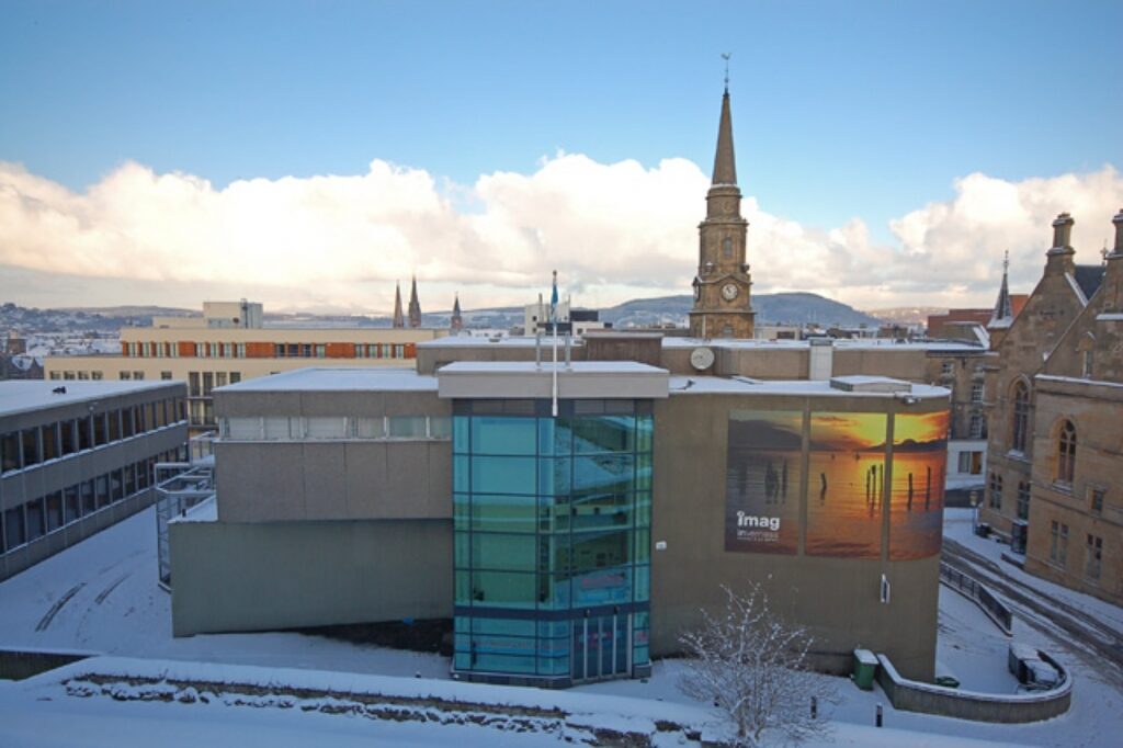 Unique exterior of Inverness Museum & Art Gallery