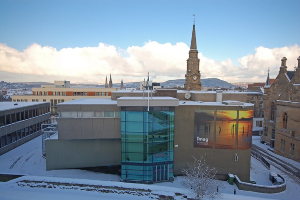 Unique exterior of Inverness Museum & Art Gallery