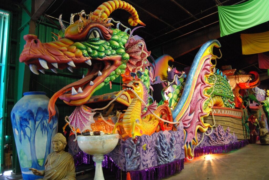 Dragon in Mardi Gras World