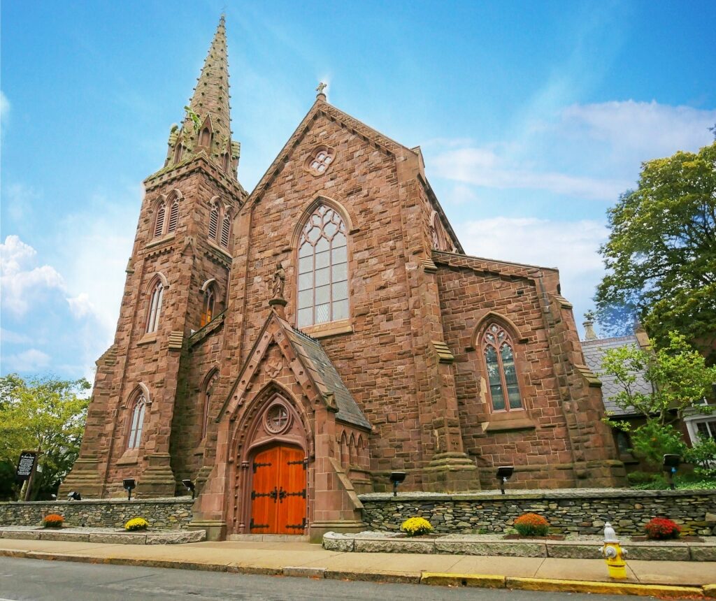 Beautiful exterior of St. Mary’s Church