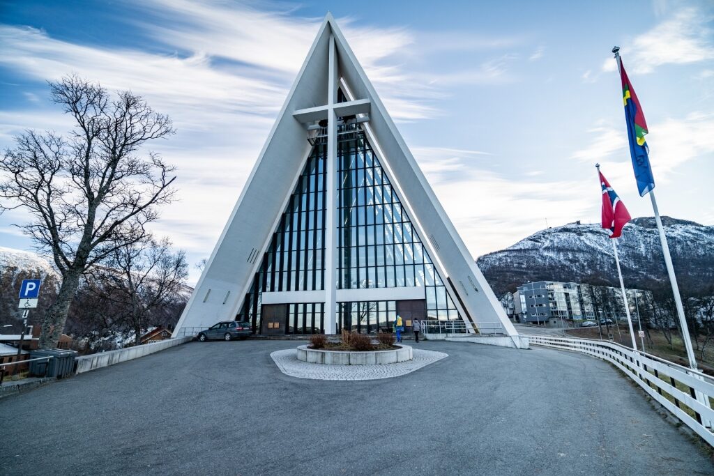 Exterior of Arctic Cathedral, Tromsø