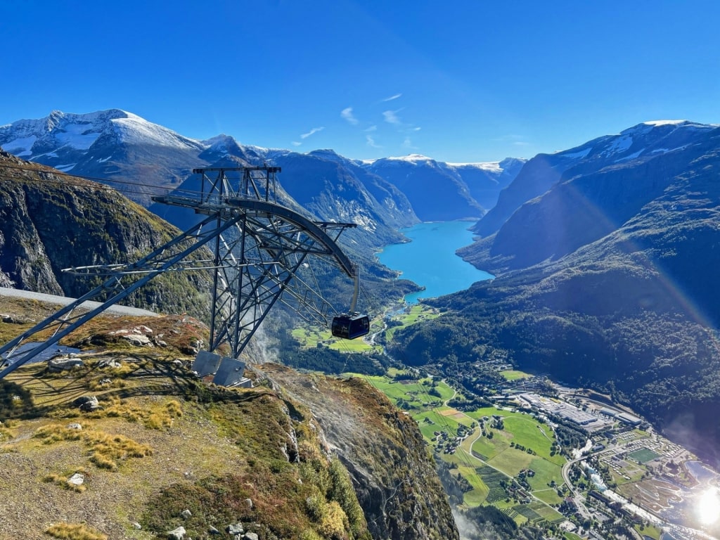 View from Loen Skylift