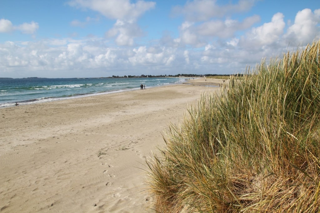 Quiet beach of Sola, near Stavanger