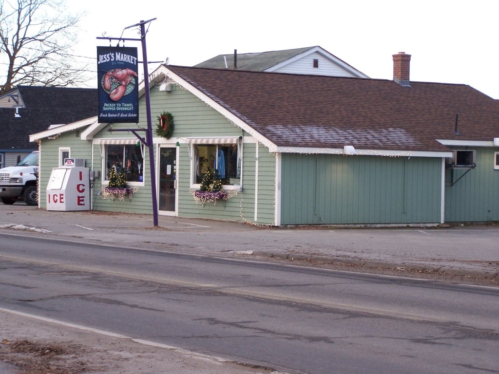 Exterior of the iconic Jess’s Market