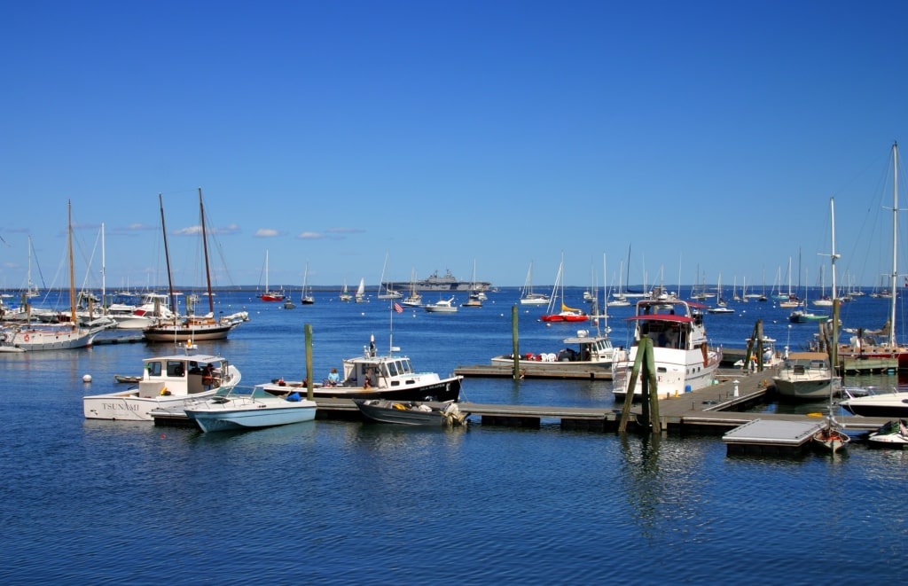 Lobster boats in Rockland Maine