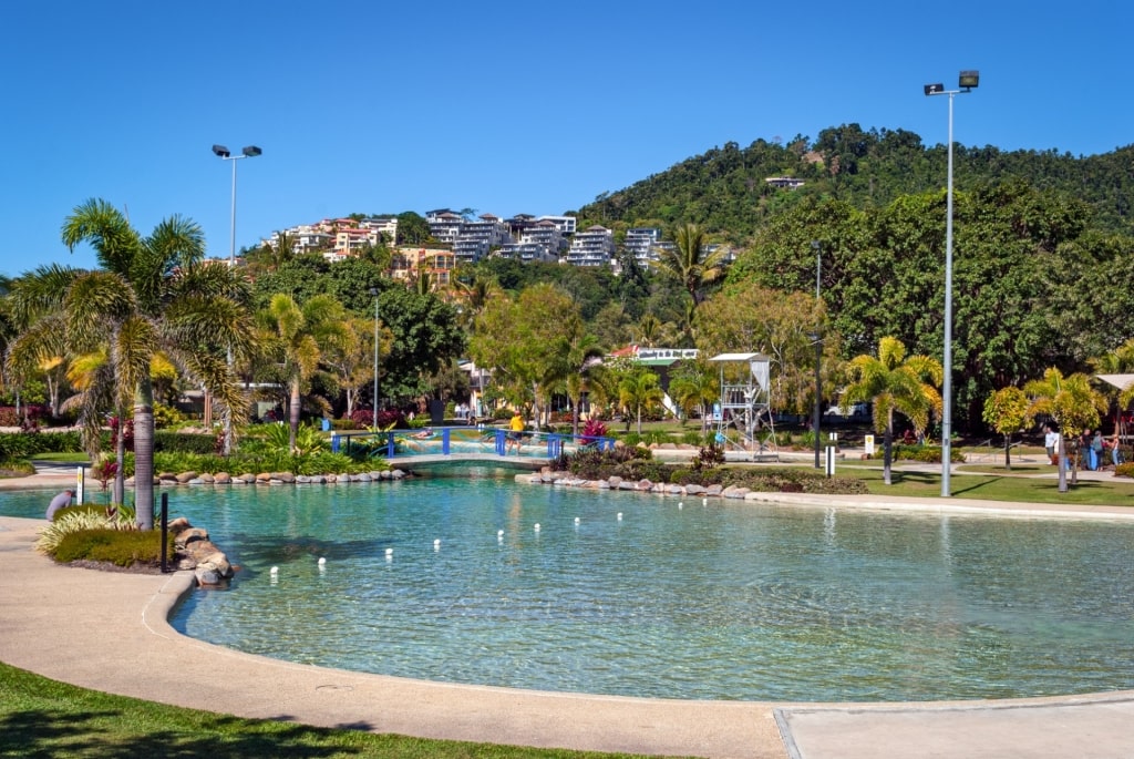 Lagoon view in Australia