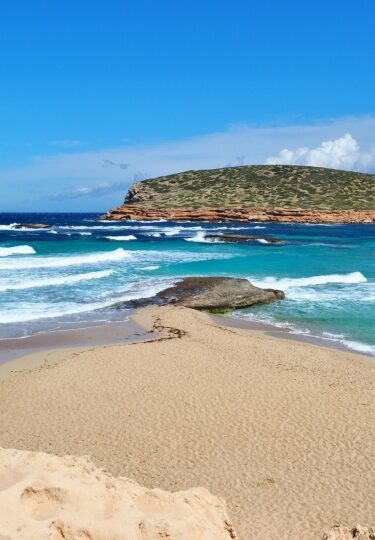 Cala Conta Beach, one of the best beaches in Ibiza