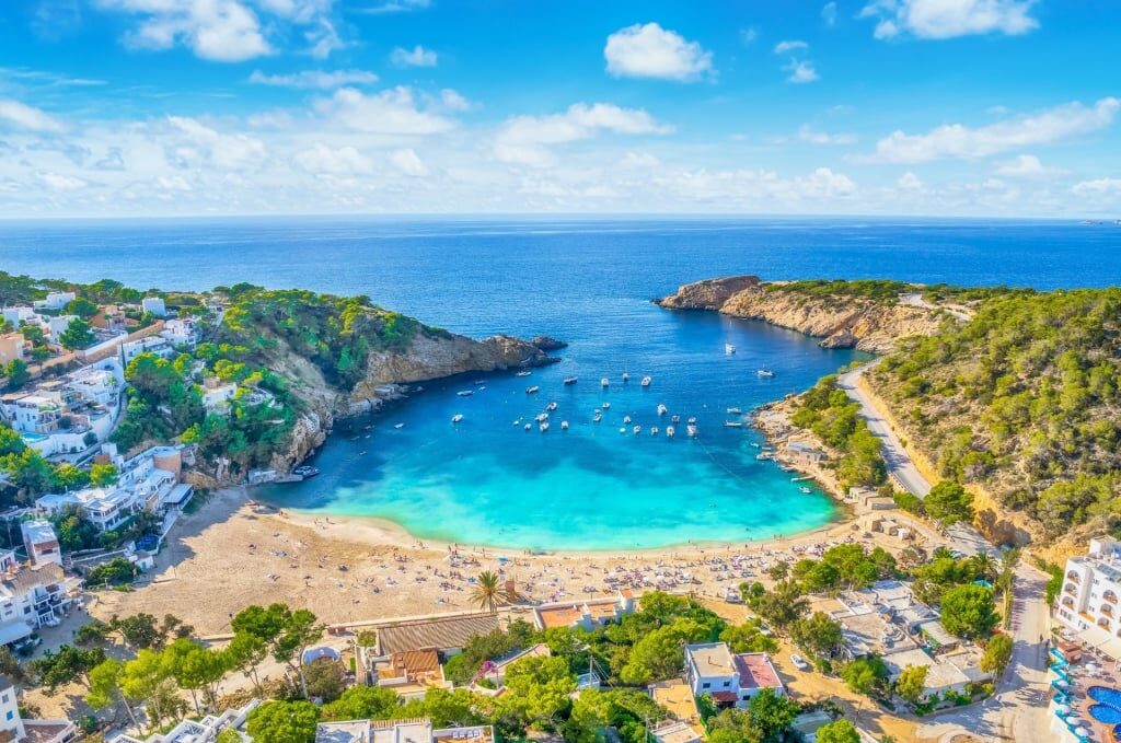 Cala Saladeta, one of the best beaches in Ibiza