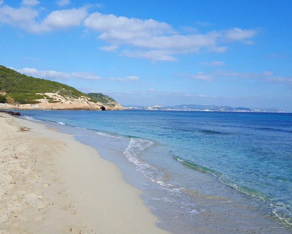 Peaceful beach of Es Cavallet