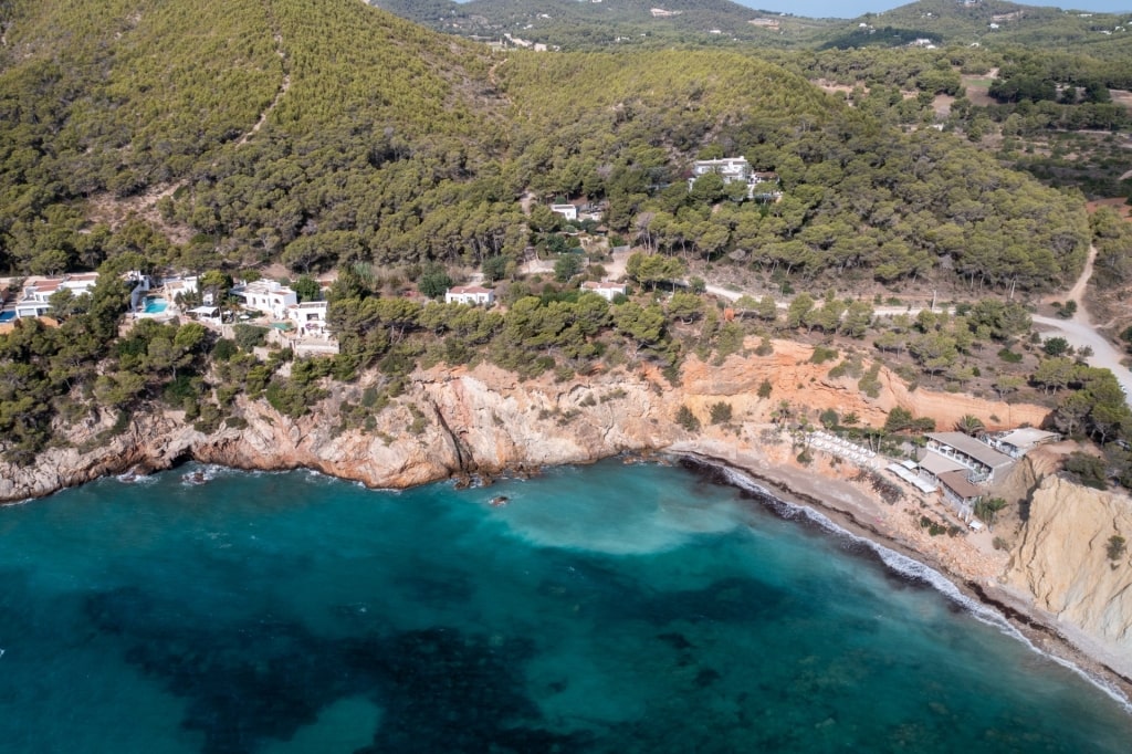 Rocky shoreline of Sol d'en Serra