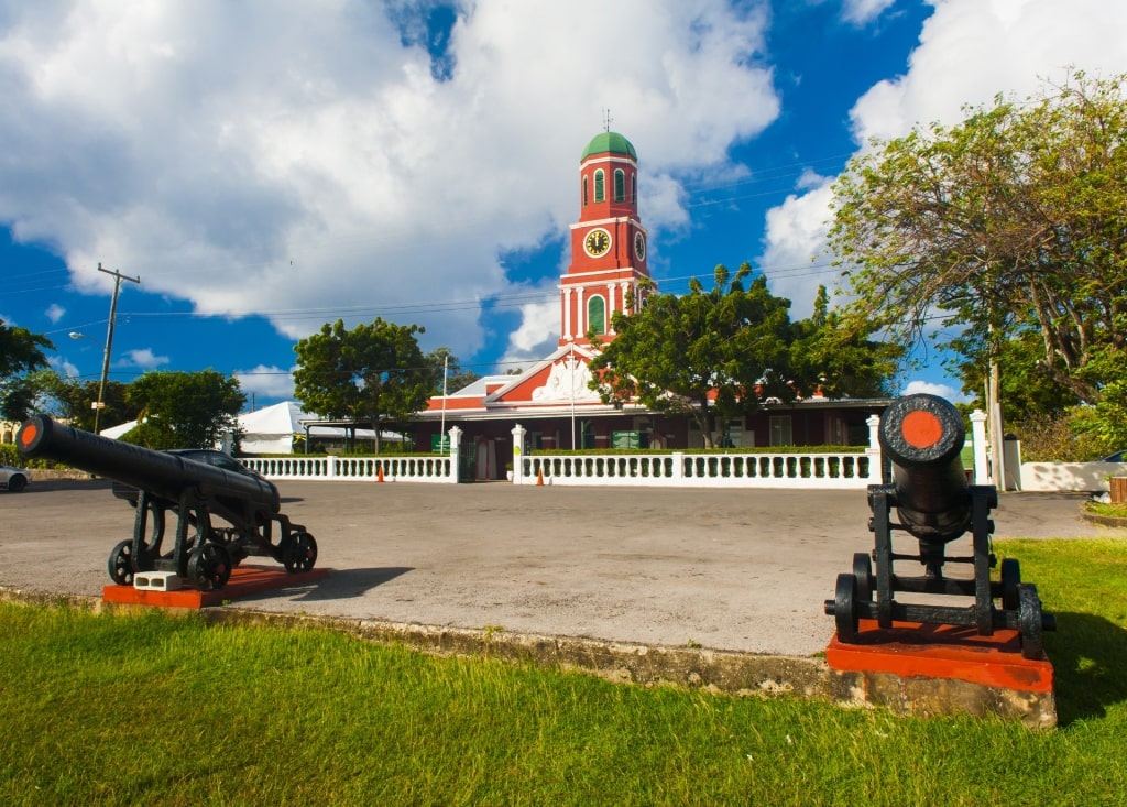 Street view of Bridgetown Garrison