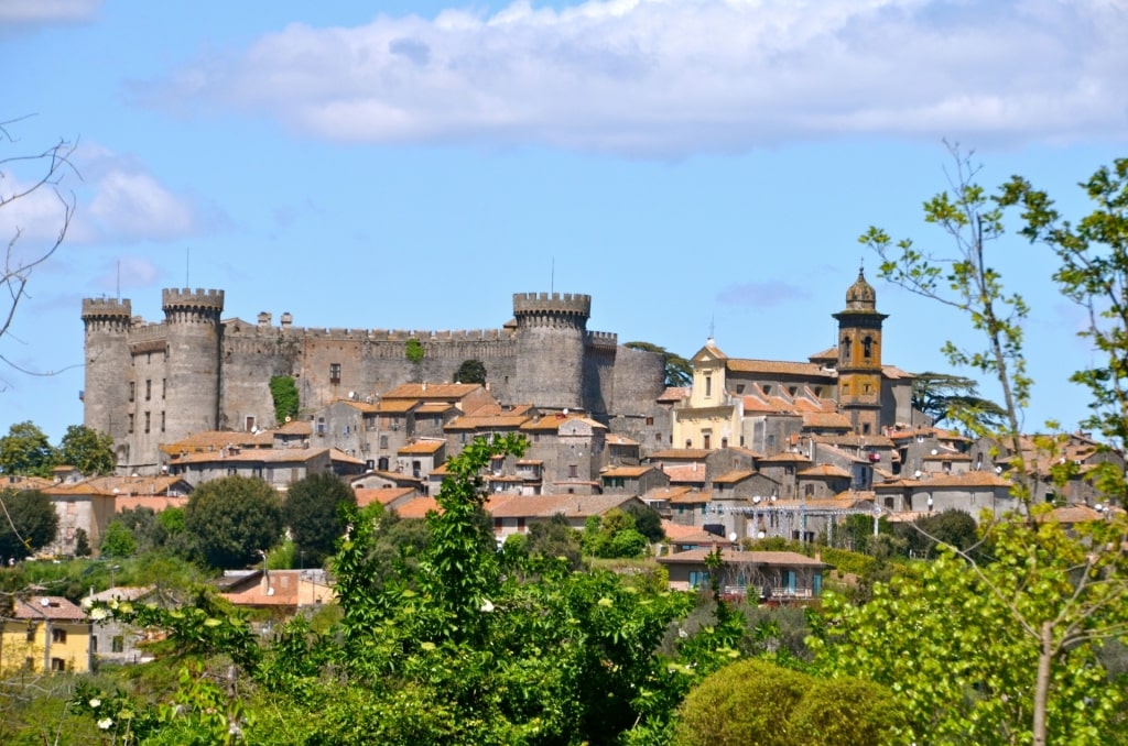 Odescalchi Castle in Bracciano, one of the best castles in Italy