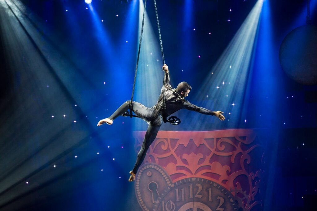 Acrobatics show at The Theatre