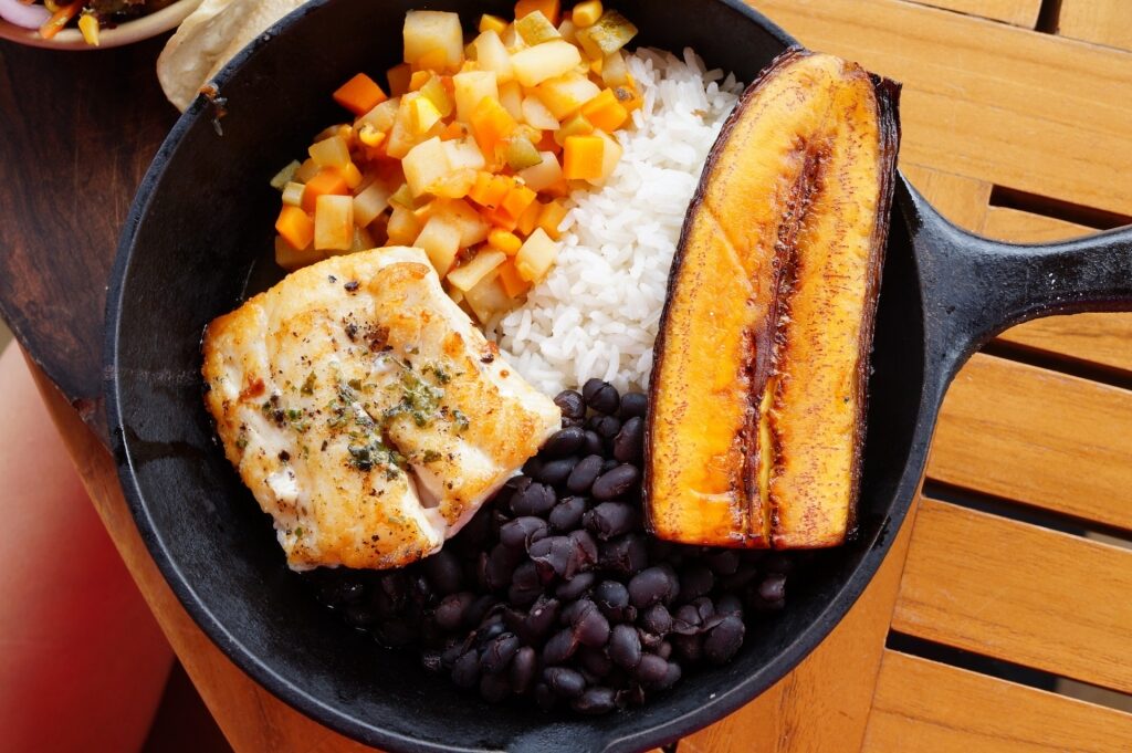 Casado, one of the best Costa Rican food