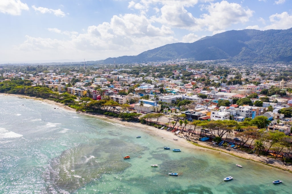 Waterfront view of Puerto Plata