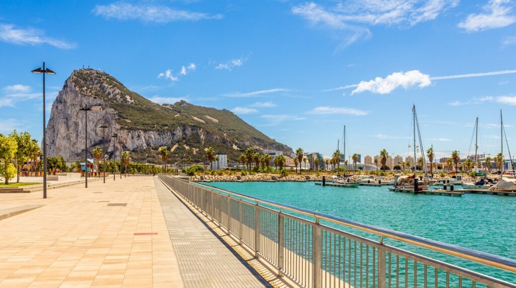 Promenade in Gibraltar
