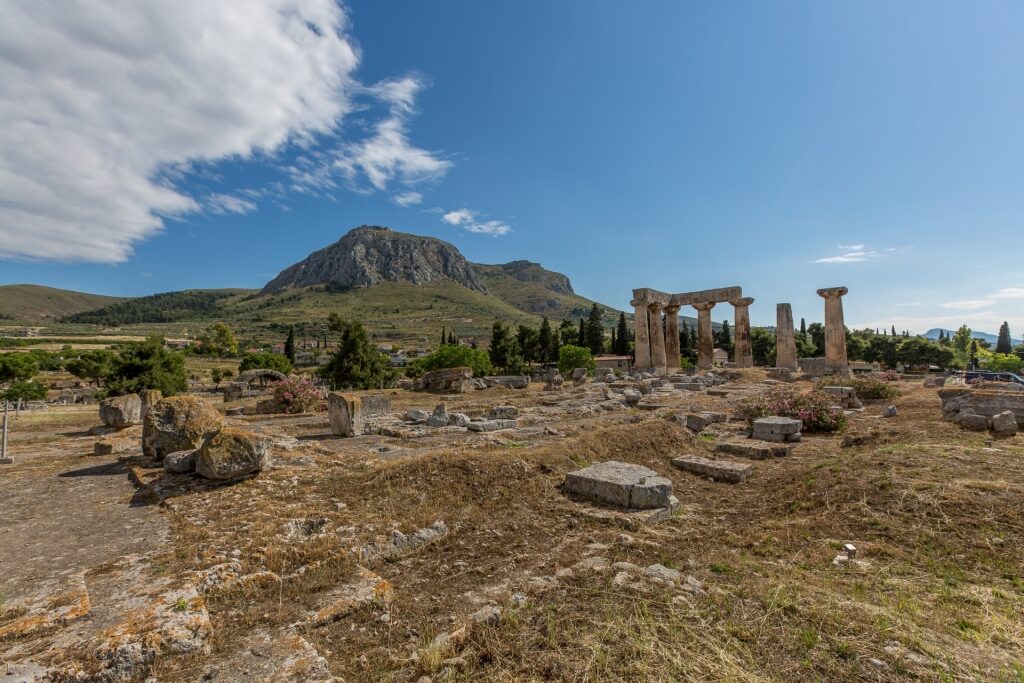 Beautiful ruins of Ancient Corinth, Corinth