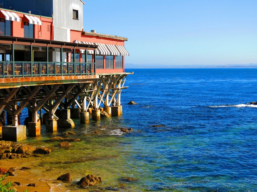 Iconic building in Cannery Row, Monterey