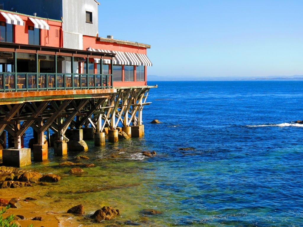 Iconic building in Cannery Row, Monterey