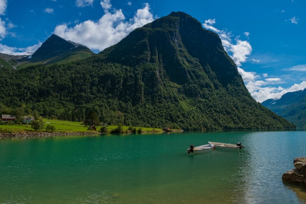 Oldevatnet, one of the best lakes in Norway