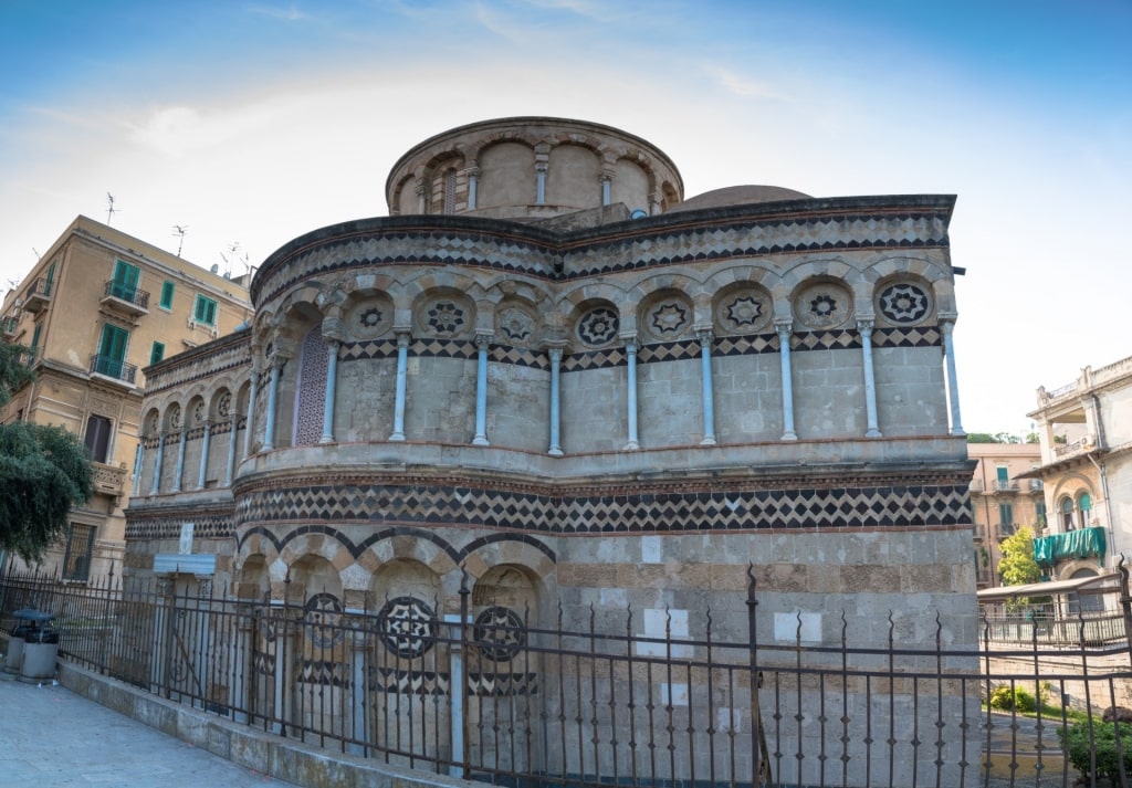 Beautiful architecture of Church of the Santissima Annunziata dei Catalani