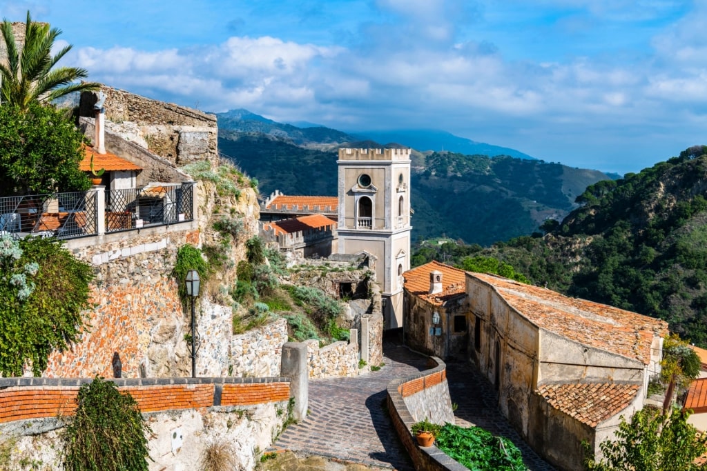 Street view of Savoca