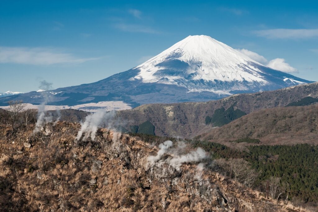 Mt. Hakone, one of the best mountains in Japan