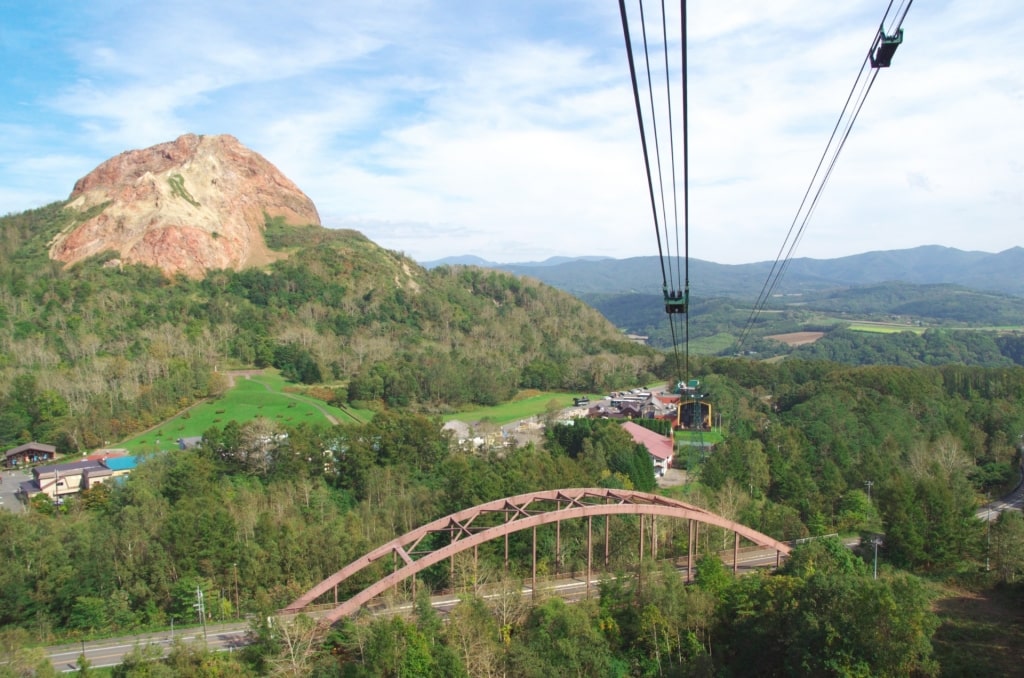 View of Usuzan Ropeway, Sapporo