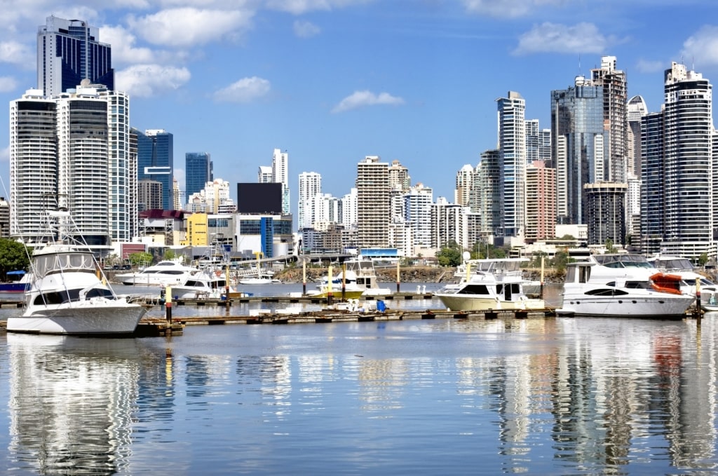 Skyline of Panama city