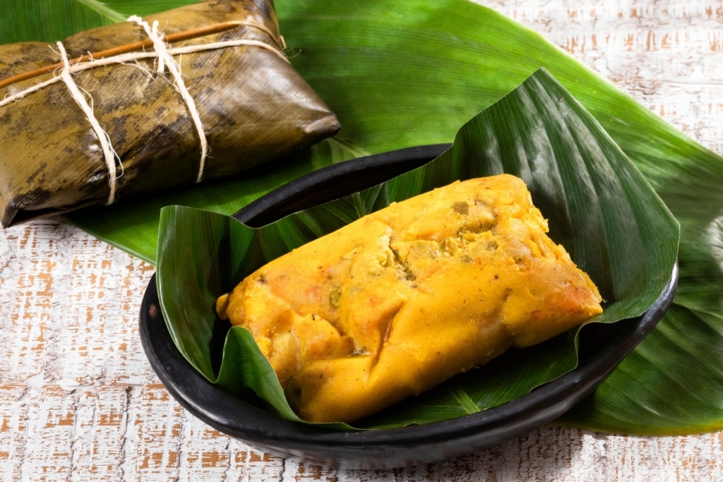 Plate of tamales