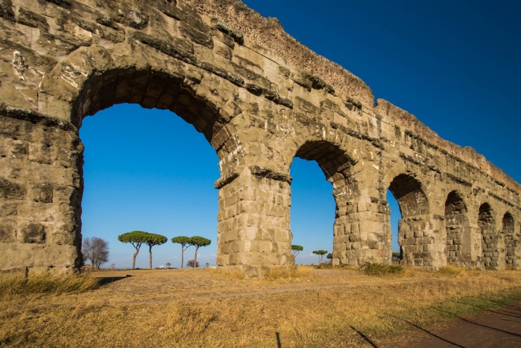 Parco dei Acquedotti, one of the best Rome landmarks