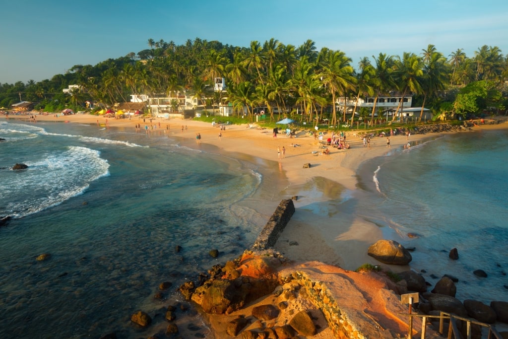 Mirissa Beach, one of the best Sri lanka beaches