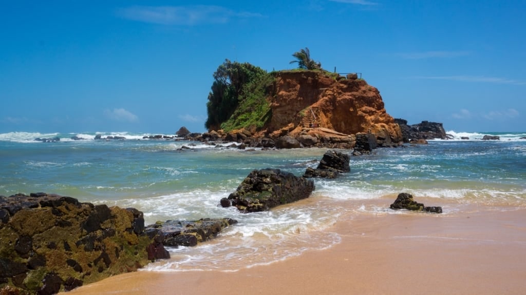 Iconic Parrot Rock, near Hambantota