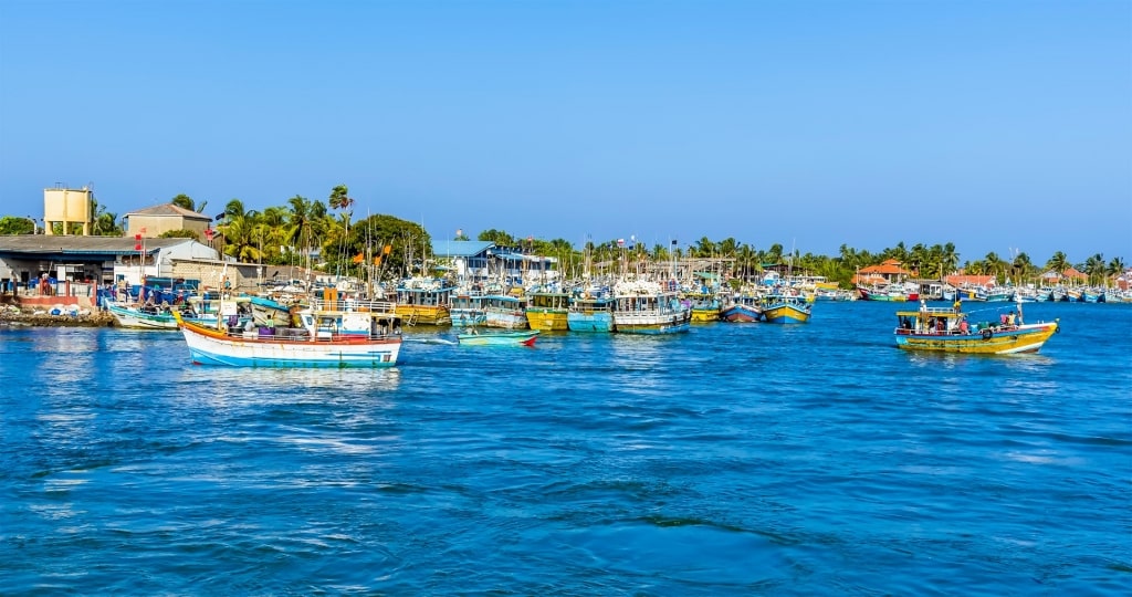 View of Negombo from the water