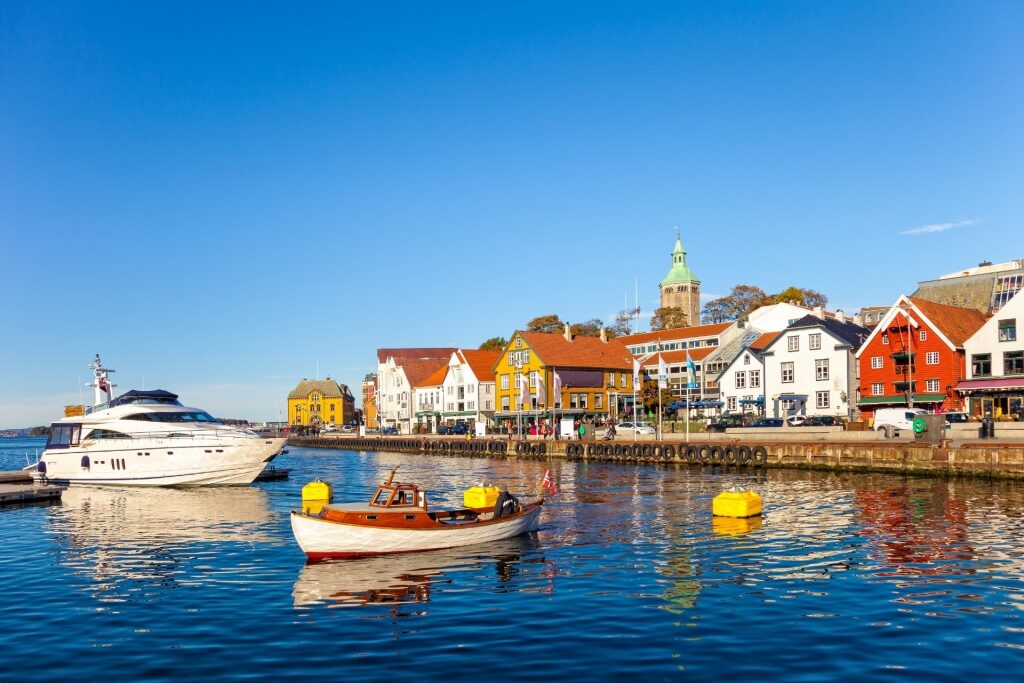 Waterfront of Stavanger Norway