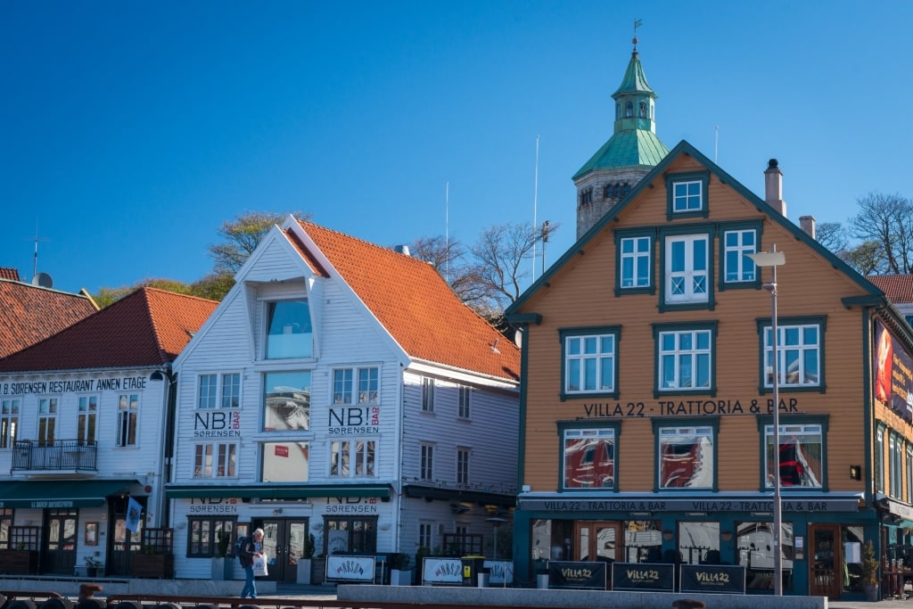 Pretty waterfront of Gamle Stavanger