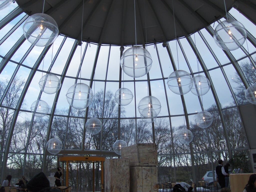 Iconic glass dome in Stavanger Art Museum