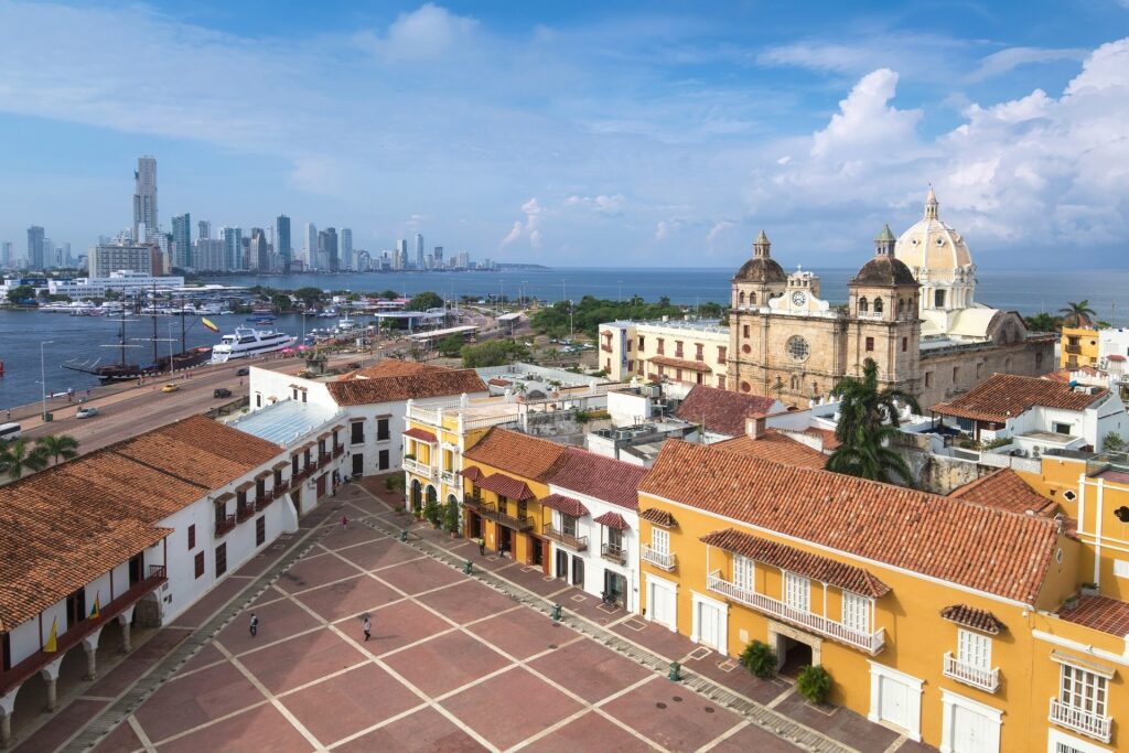 Aerial view of Old Town