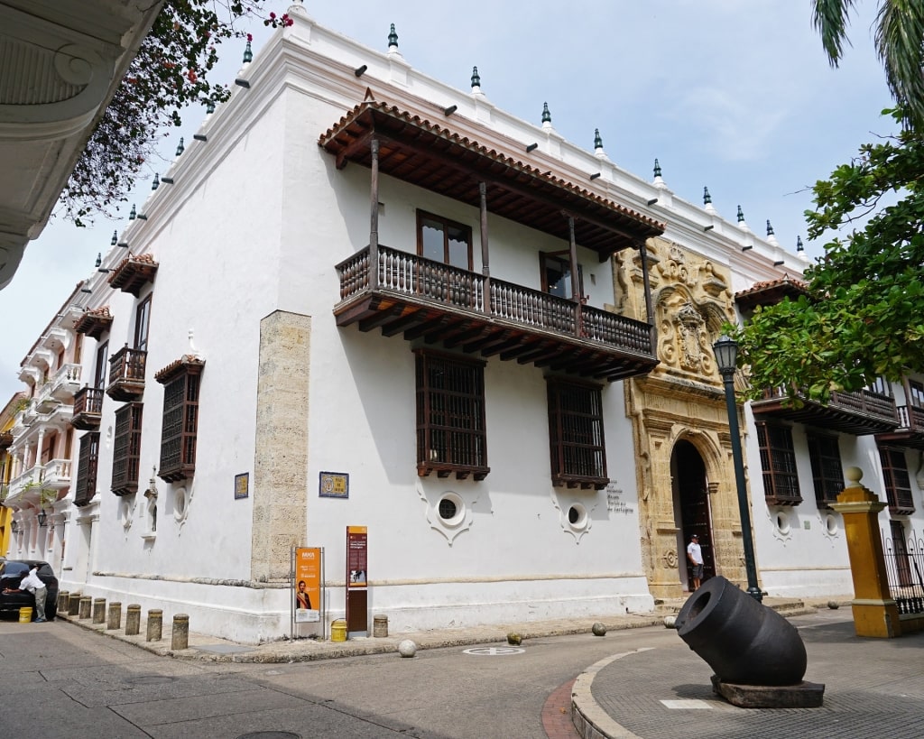 Street view of Palace of the Inquisition