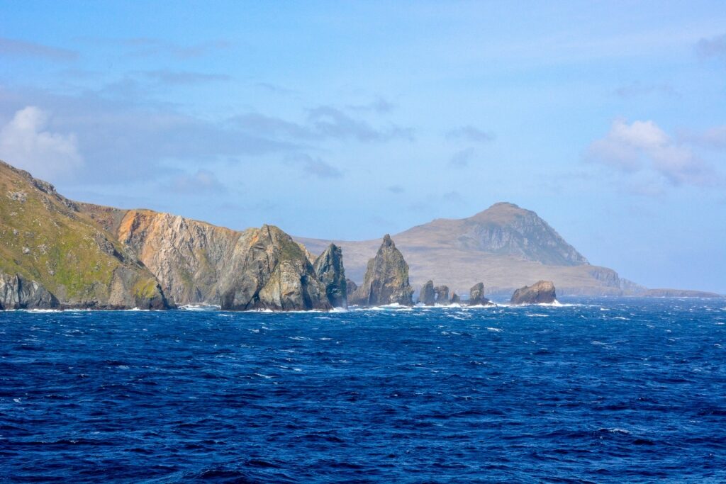 View of Cape Horn from the water