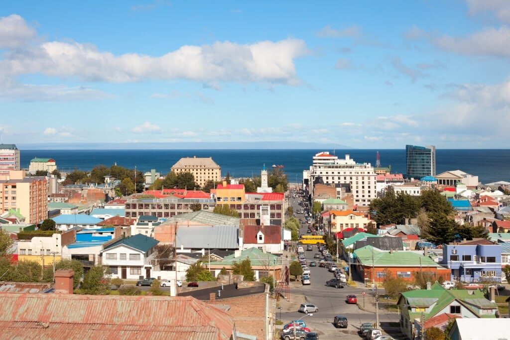 View from Cerro de la Cruz, Punta Arenas