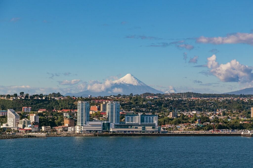 Skyline of Puerto Montt