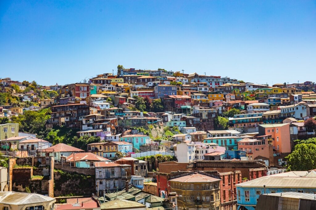 Quaint town of Valparaiso
