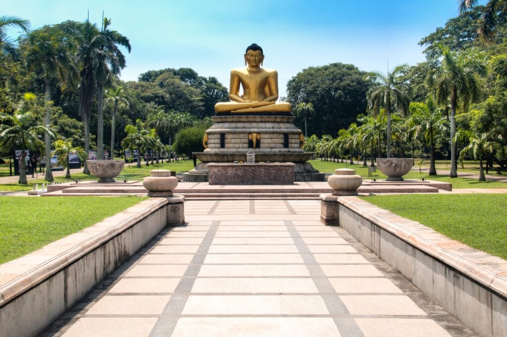 Visit Viharamahadevi Park, one of the best things to do in Colombo