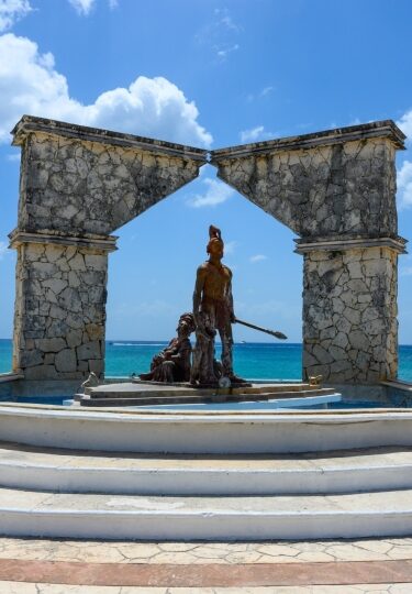 Stroll El Malecon, one of the best things to do in Cozumel