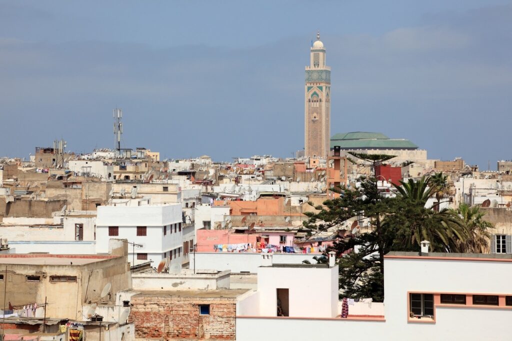 View of Casablanca's Medina
