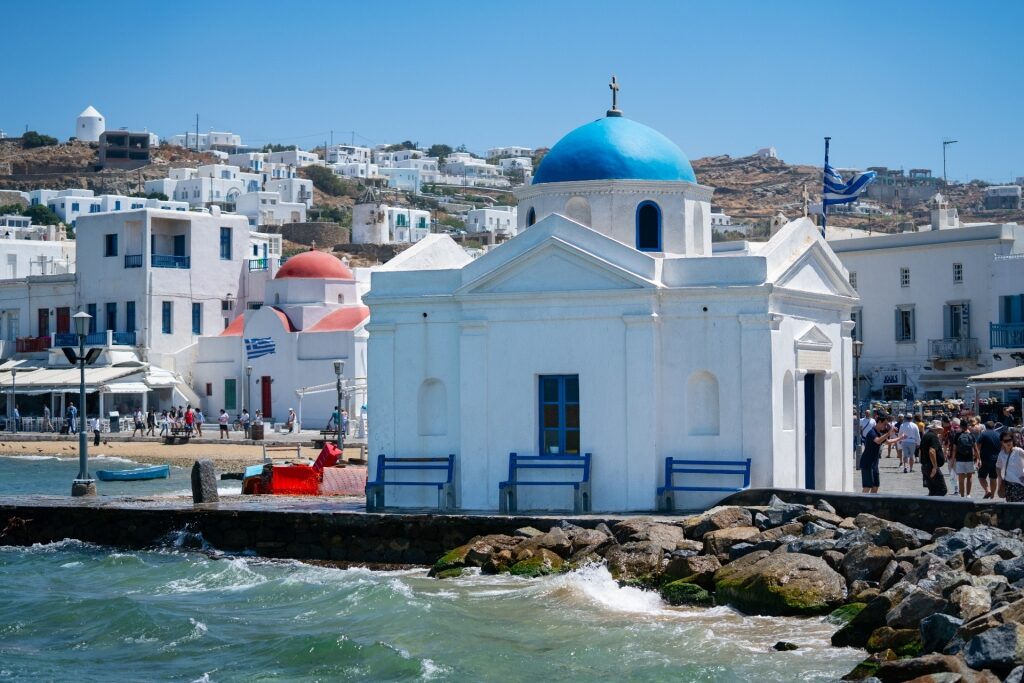 Agios Nikolakis Church, one of the best things to do in Mykonos